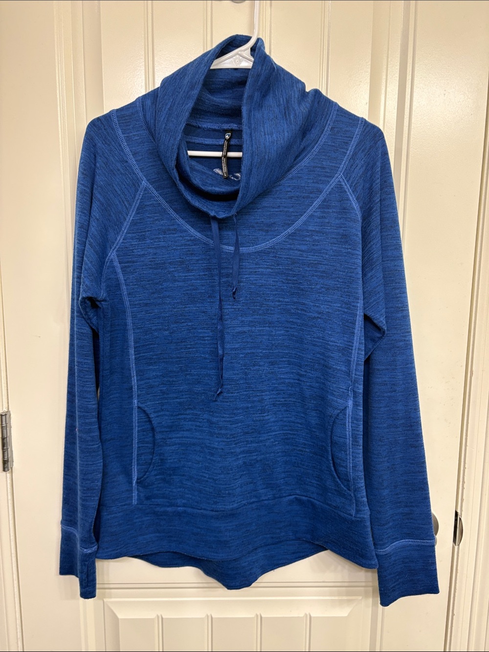 Kuhl Royal Blue Cowl Neck Pullover Sweater